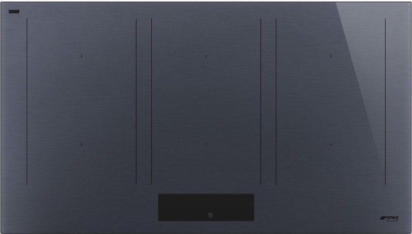 Płyta SMEG SIM1964DG   patelnia Smeg CKFF2801RDM oraz Wok Smeg CKFW3001RDM