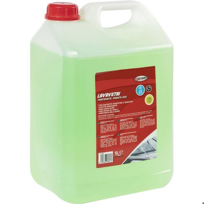 Líquido limpiaparabrisas Start, aroma a manzana verde, -5 °C, 5 L