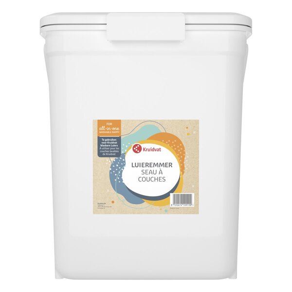 Kruidvat Diaper Bin<br>white