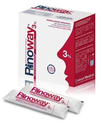 RINOWAY Rinoway sales hipertónicas para irrigación nasal 15 sobres