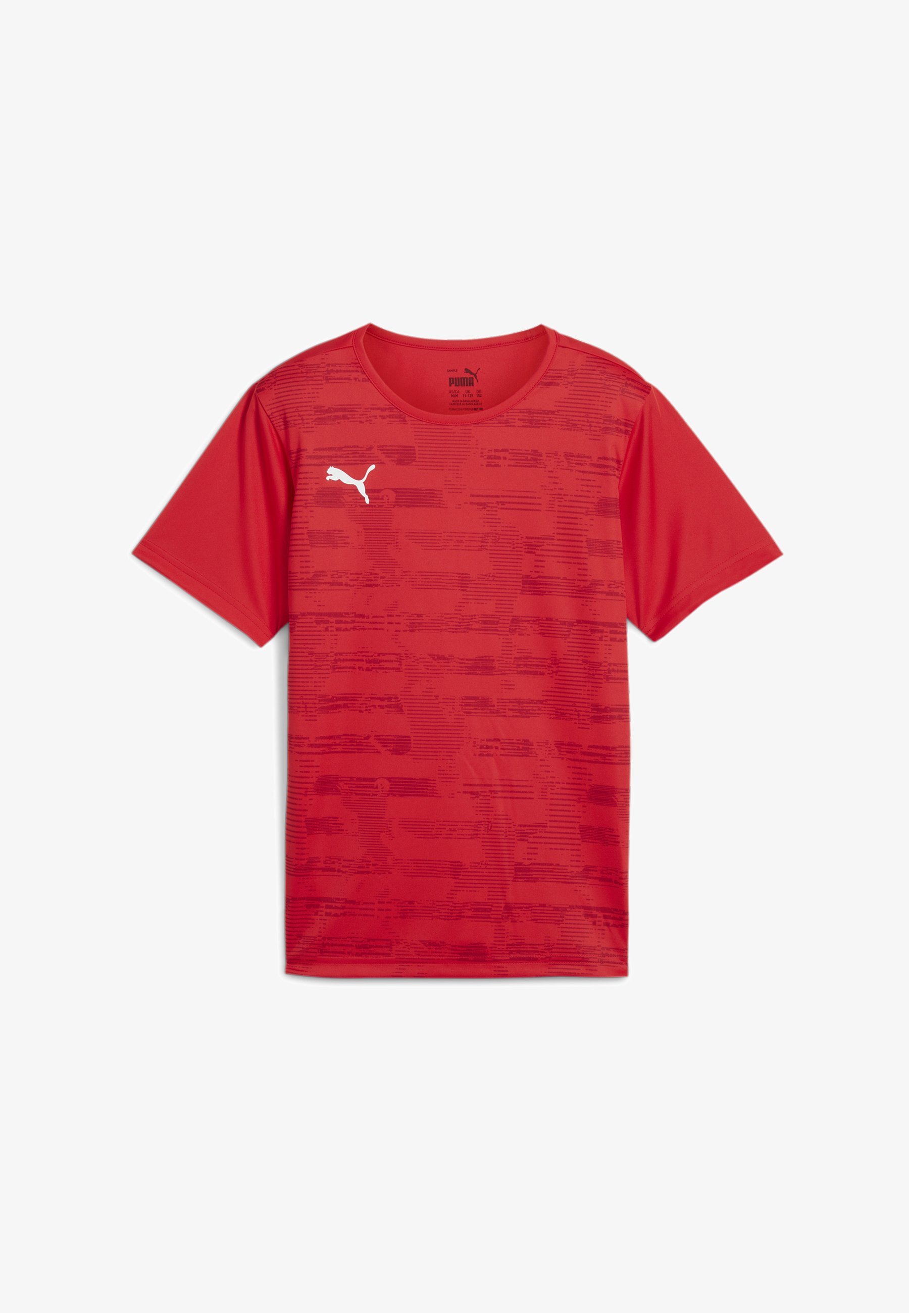 Puma INDIVIDUALRISE - Majica s potiskom - puma rdeča