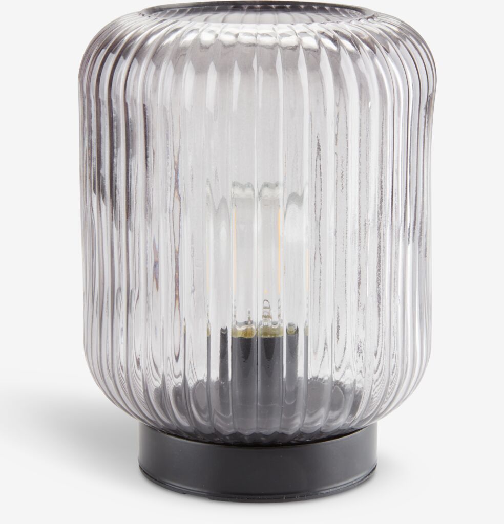 SIMMA punjiva lampa SIMMA Ø13xH17cm siva