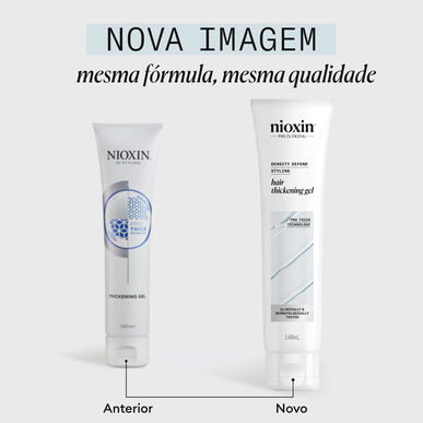 „Nioxin Professionals“ plaukų tankinimo gelis „Density Defend“ formavimo gelis storesniems plaukams, švelnus prisilietimas, 140 ml