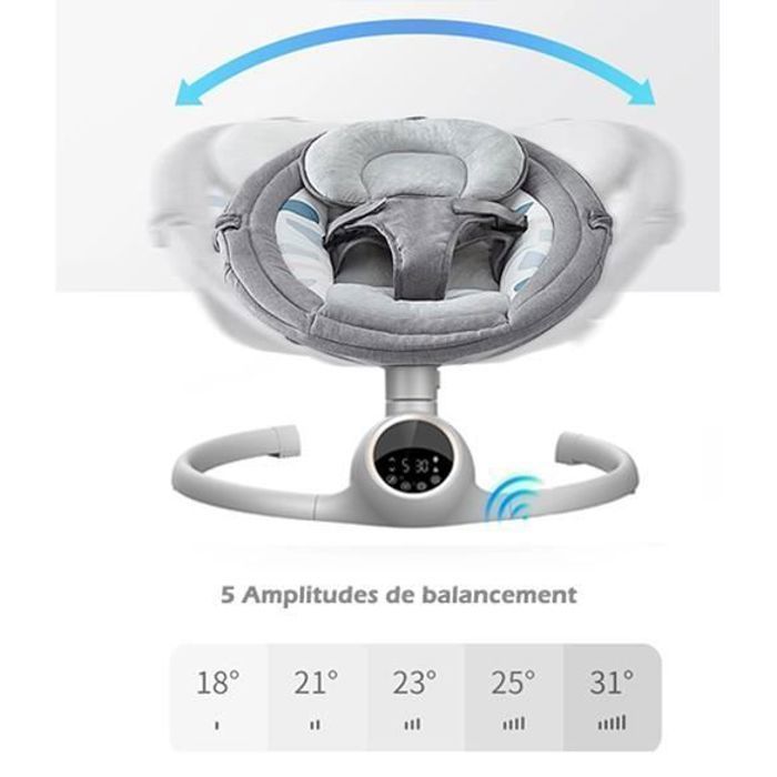 Balancelle électrique /transat bébé SIGMA