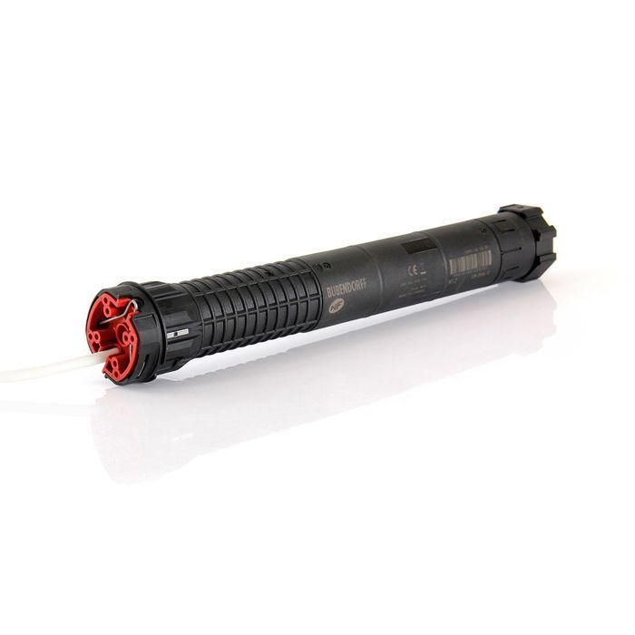 BUBENDORFF-Rohrmotor mit Drahtanschluss – 60 mm Durchmesser – 25 Nm
