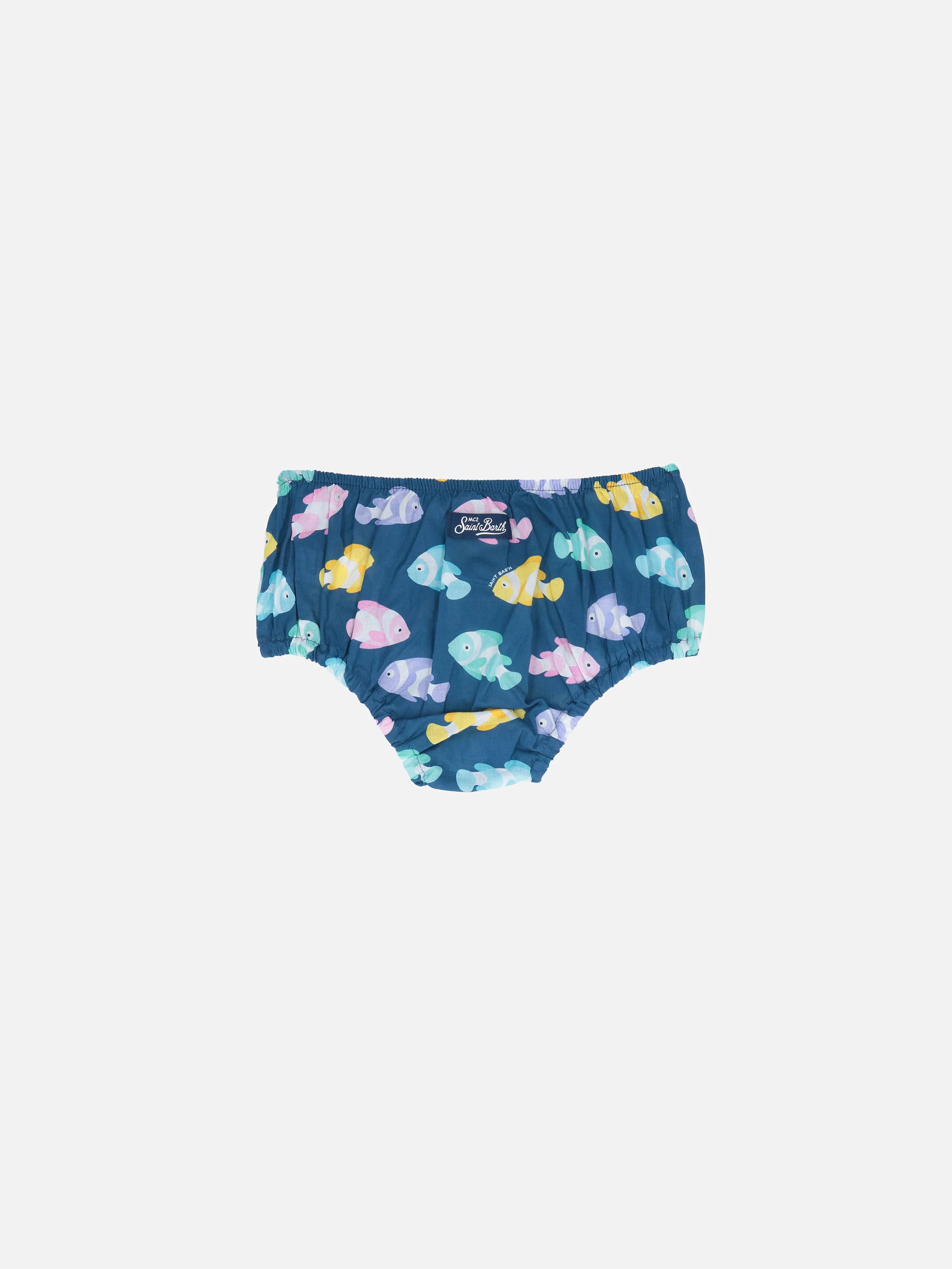 Bloomer da neonato Pimmy con stampa pesci pagliaccio