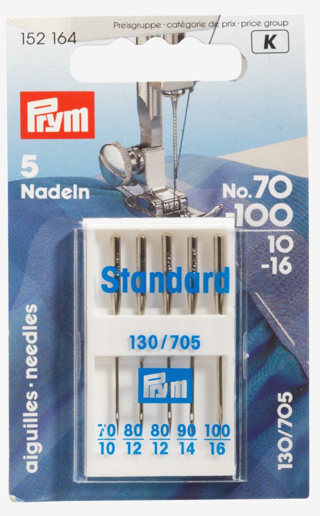 Igle za šivaće strojeve br. 70-100 5 kom/pakiranje