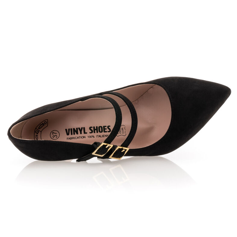 Svarte pumps til dame