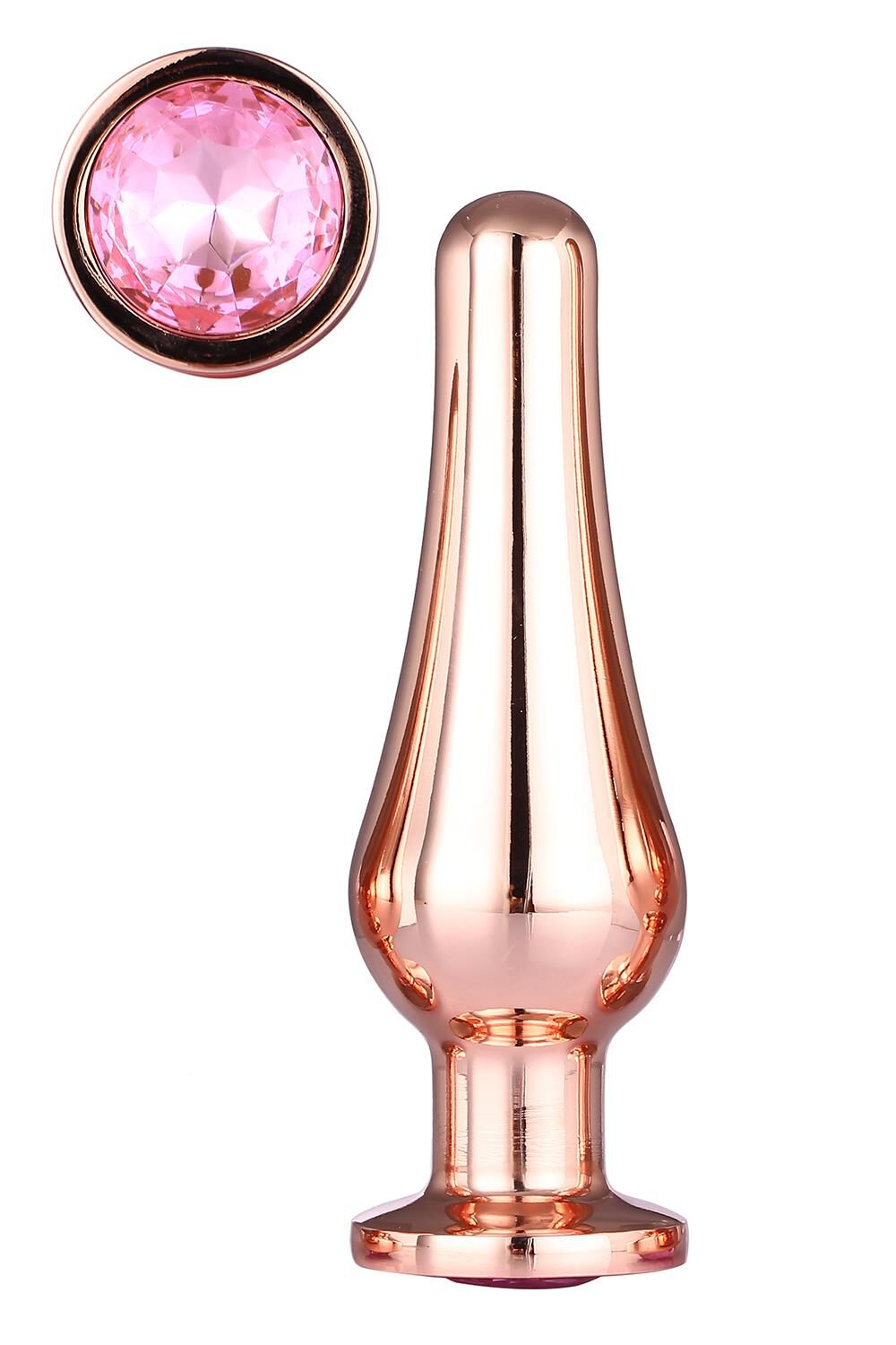 Dream Toys Gleaming Love Rose Gold Pleasure Plug M