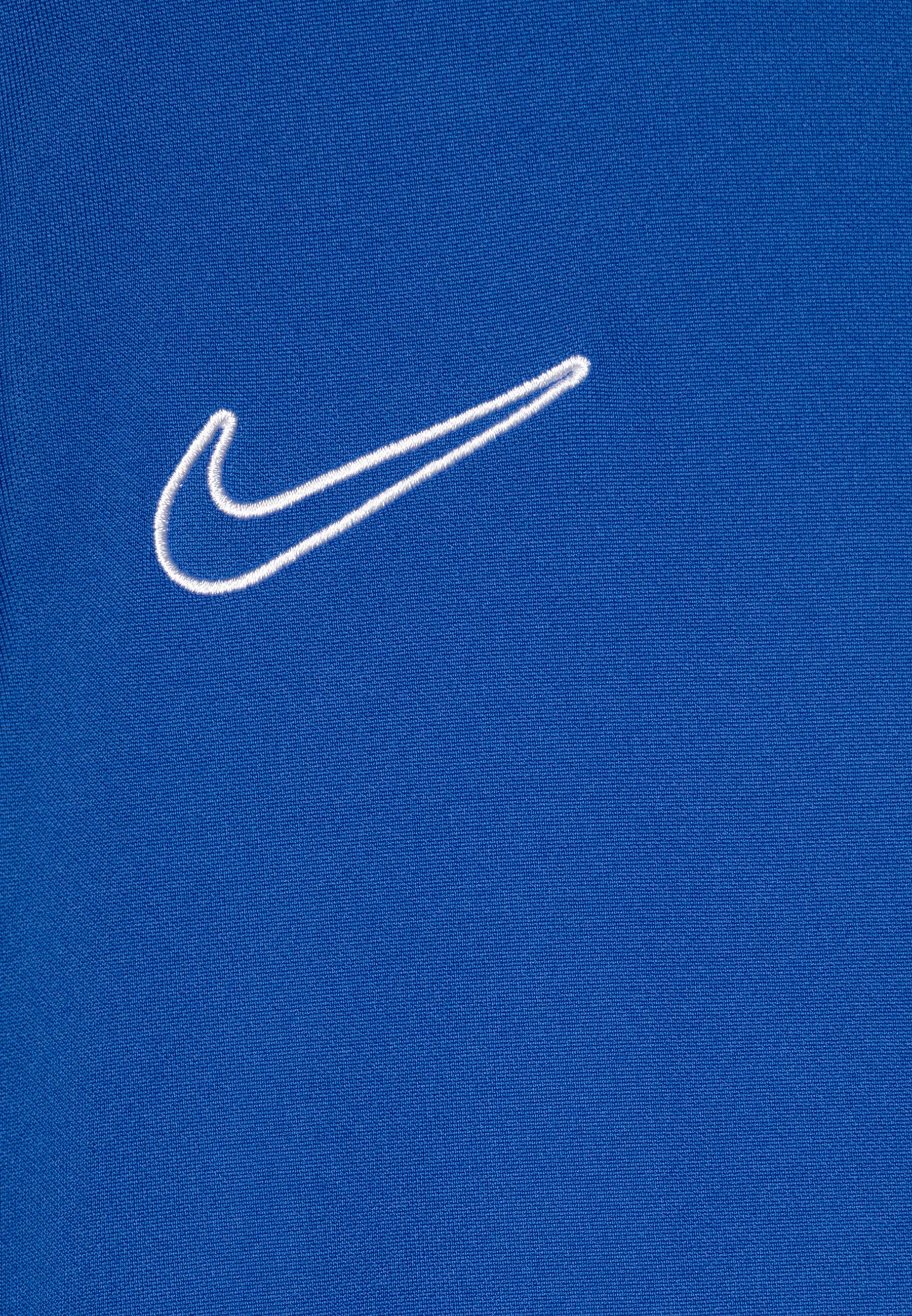 T-shirt de sport Nike Performance unisexe - bleu roi/blanc