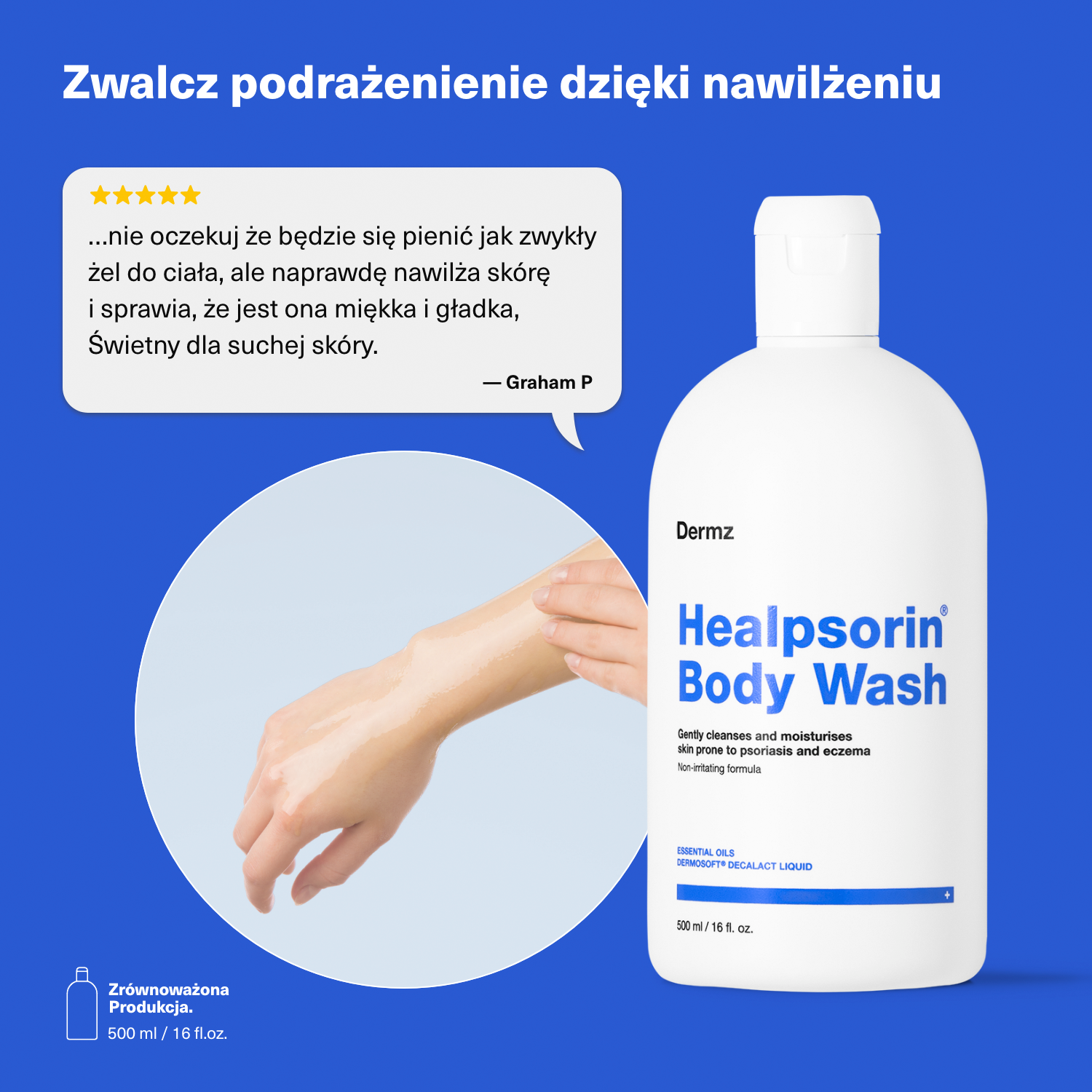 Dermz Healpsorin Kropsvask