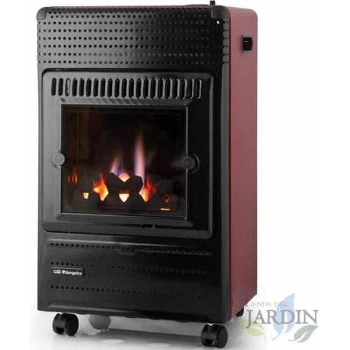 Fogão Orbegozo Blue Orbegozo Flame - 3500W - Classe Energética A - Imitação de Madeira