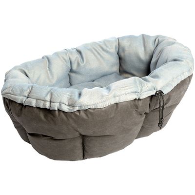 Ferplast Sofabezug aus blauem Tweed für Siesta Deluxe Hundekorb