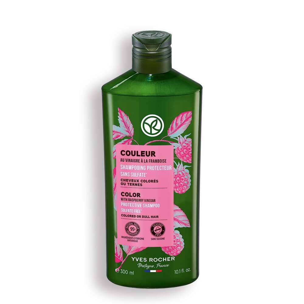 Sulfaatvrije shampoo die de haarkleur beschermt