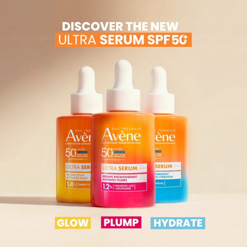 Avène Sun Ultra Serum Dlhotrvajúce hydratačné ochranné sérum s hydratačnými vlastnosťami