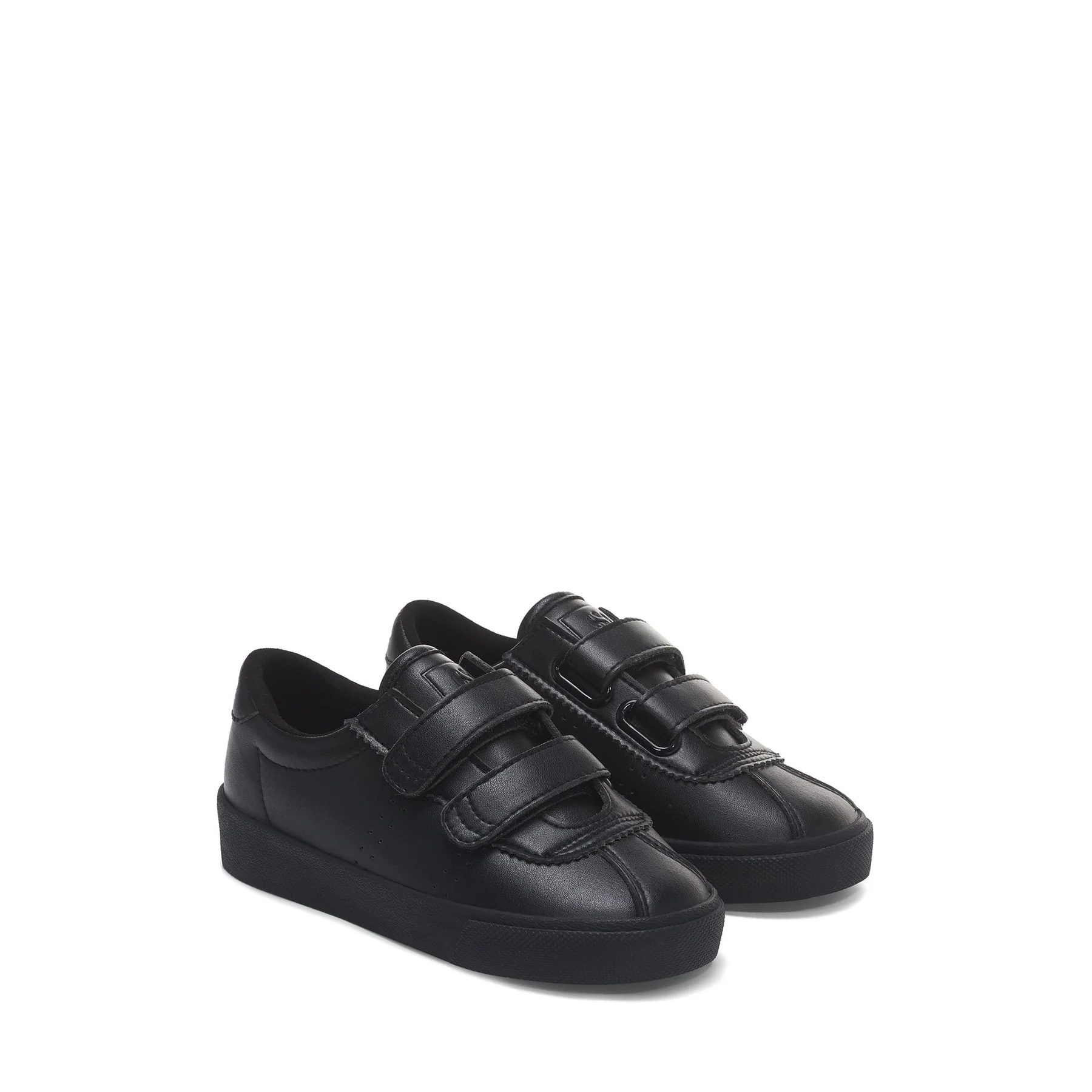 2843 KIDS CLUB S STRAPS VEGAN MATERIAL-TOTAL BLACK