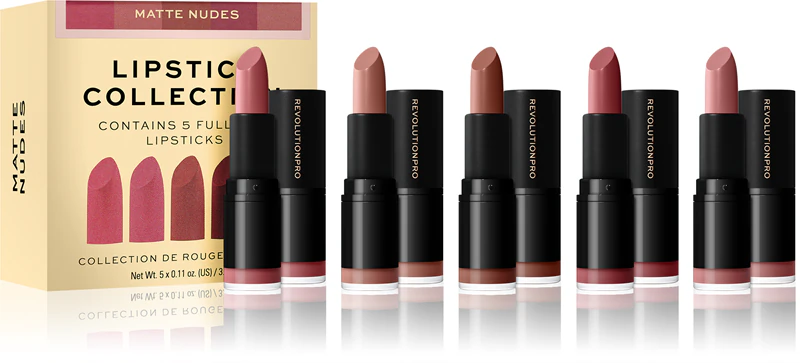 Conjunto de batons Revolution PRO Lipstick Collection
