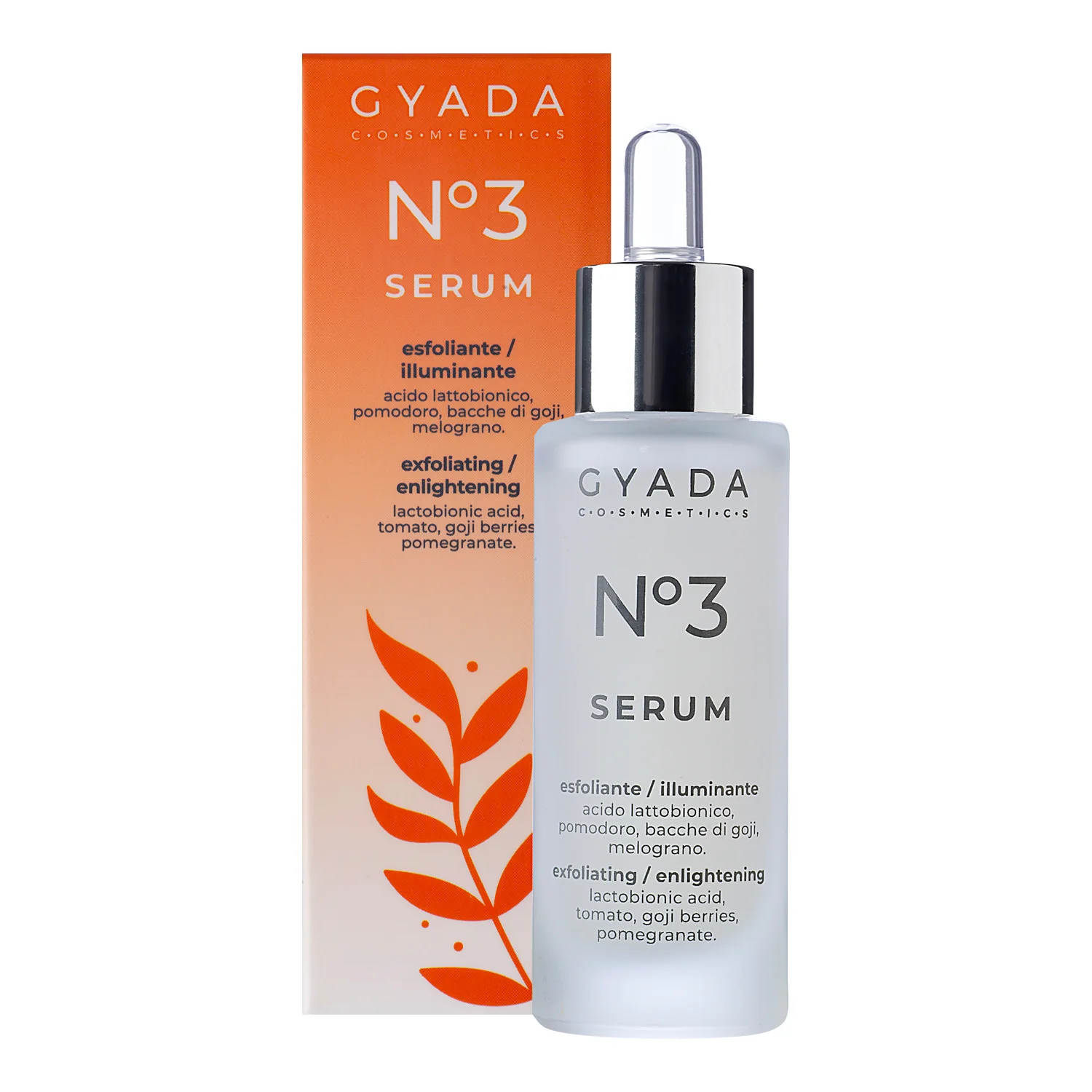 Face Serum Siero Viso N. 3 - Esfoliante / Illuminante - Siero viso illuminante