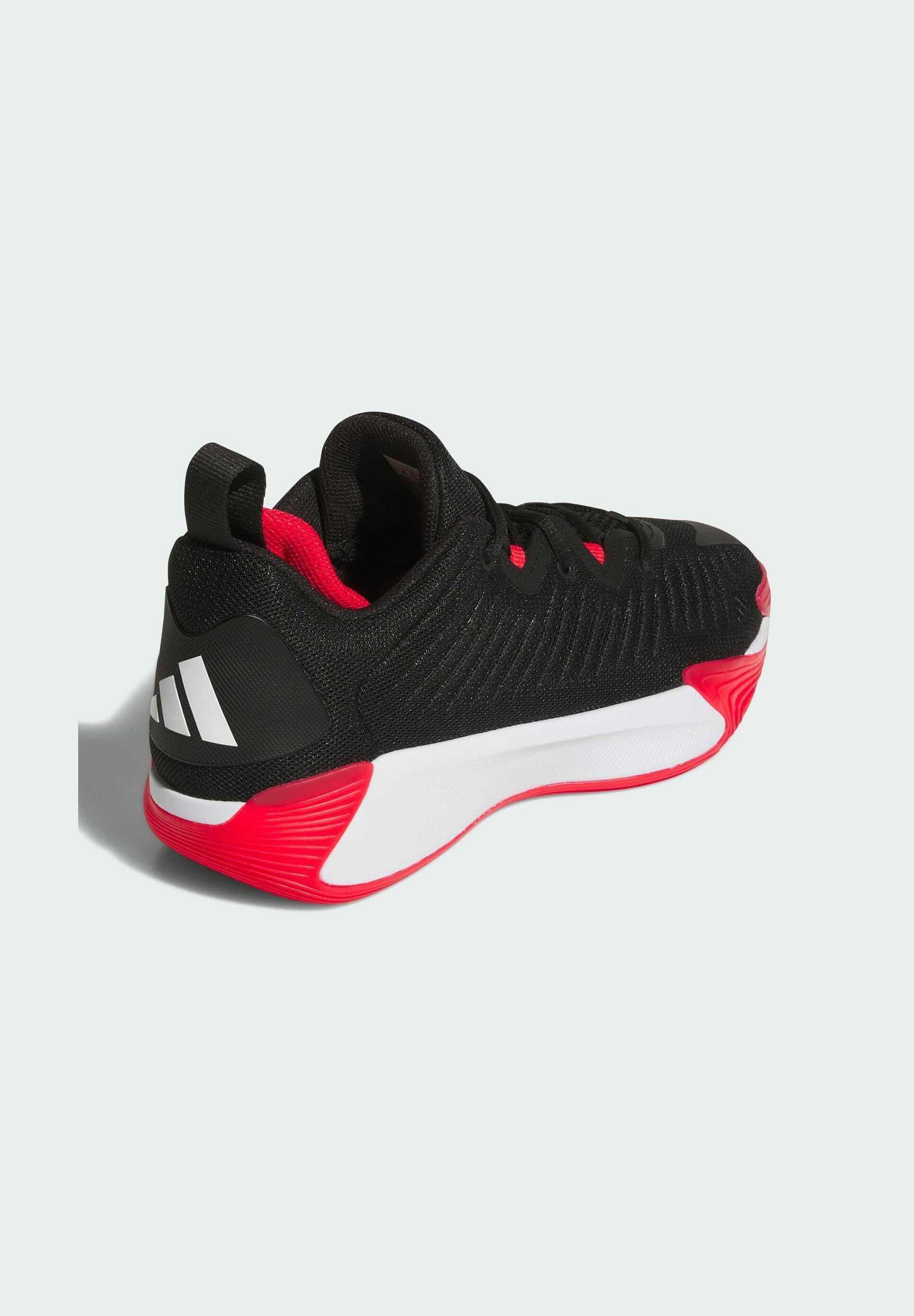 adidas Performance INITIATION - Basketbalschoenen - core black cloud white pure ruby