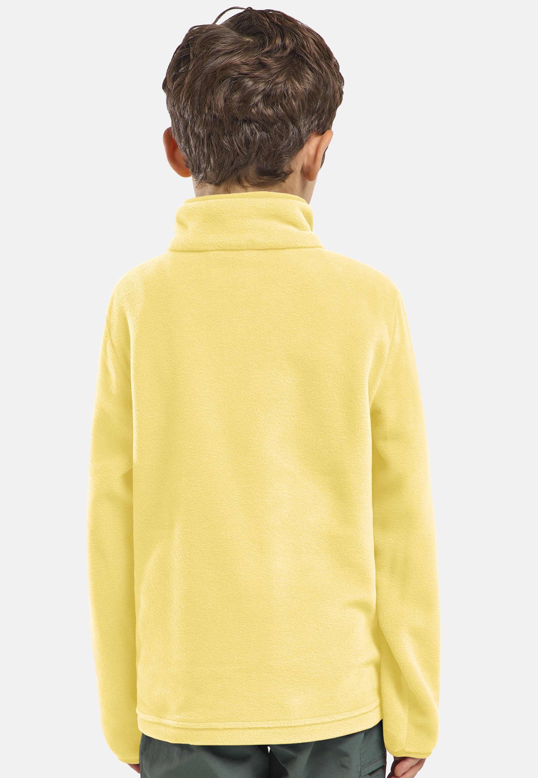 Giacca in pile Jack Wolfskin TAUNUS - Lemon Ice
