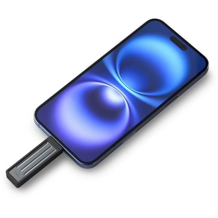 SEAGATE - STMX1000400 - SSD esterno - Ultra compatto - 1 TB - USB-C - Velocità fino a 1000 MB/s