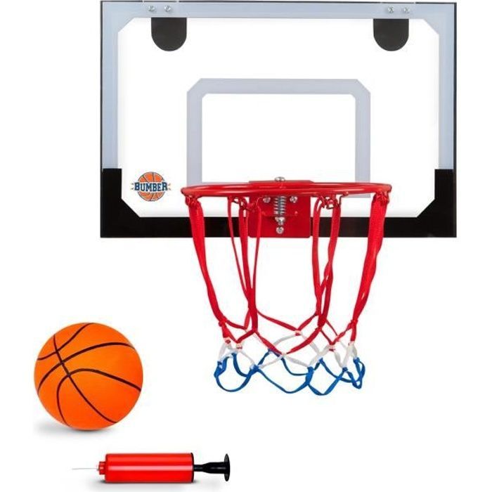 Dörrbasketkorg - BUMBER - Austin - Svart - Stål/PVC/Nylon - 45 x 30 cm