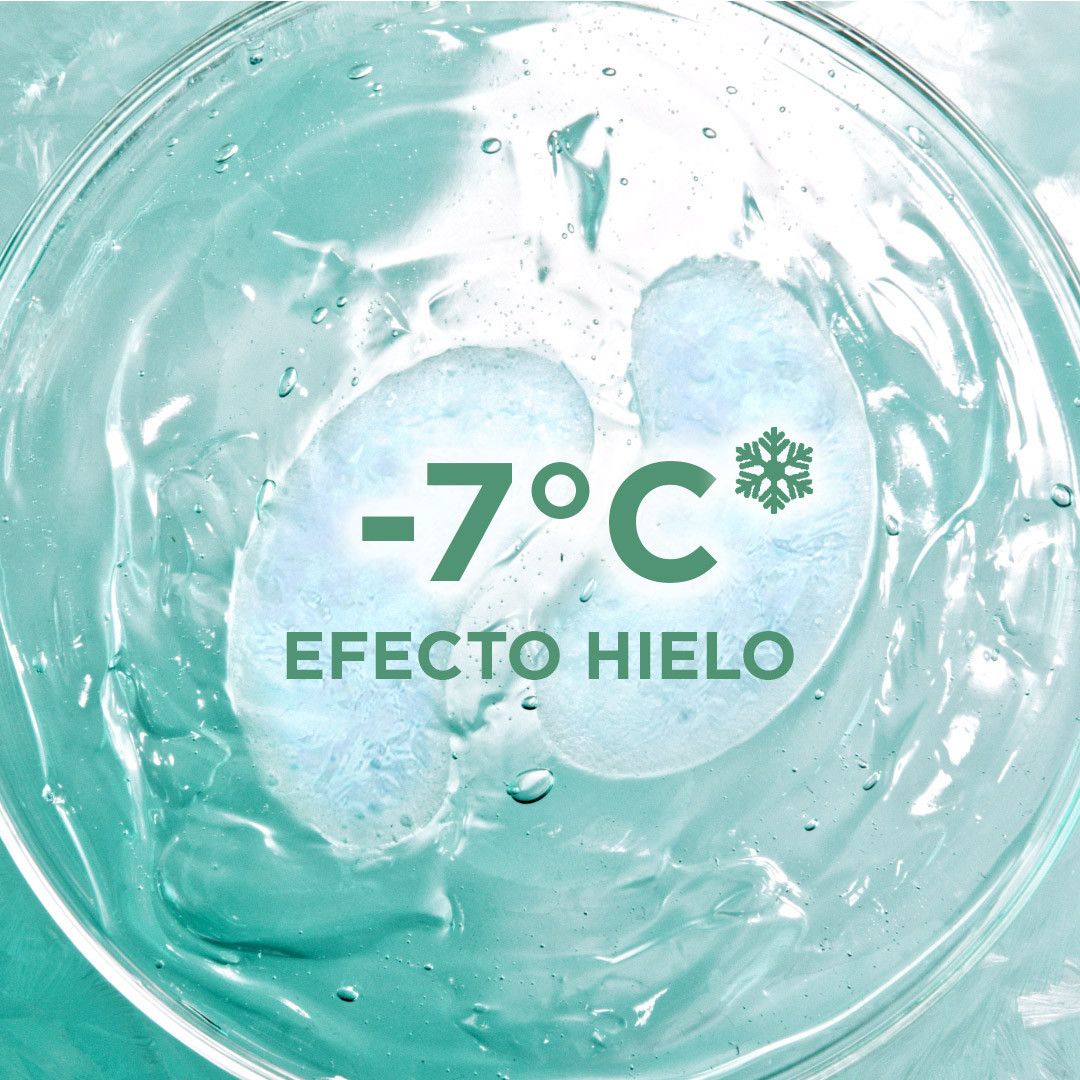 Mascarilla Skin Active Hyaluronic Cryo Jelly Eye Limpieza veido procedūra