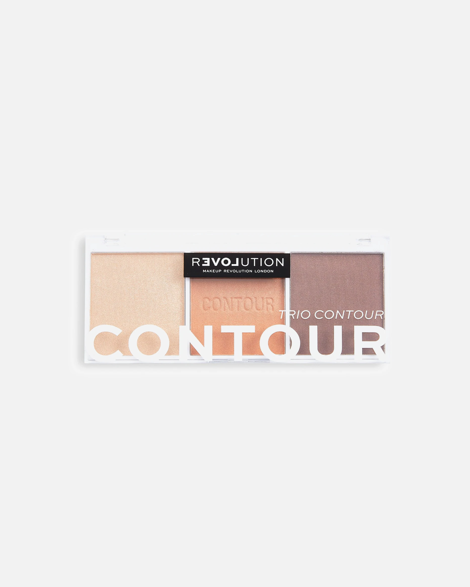 Relove Revolution Relove Colour Play Contour Trio Palette Baked Sugar