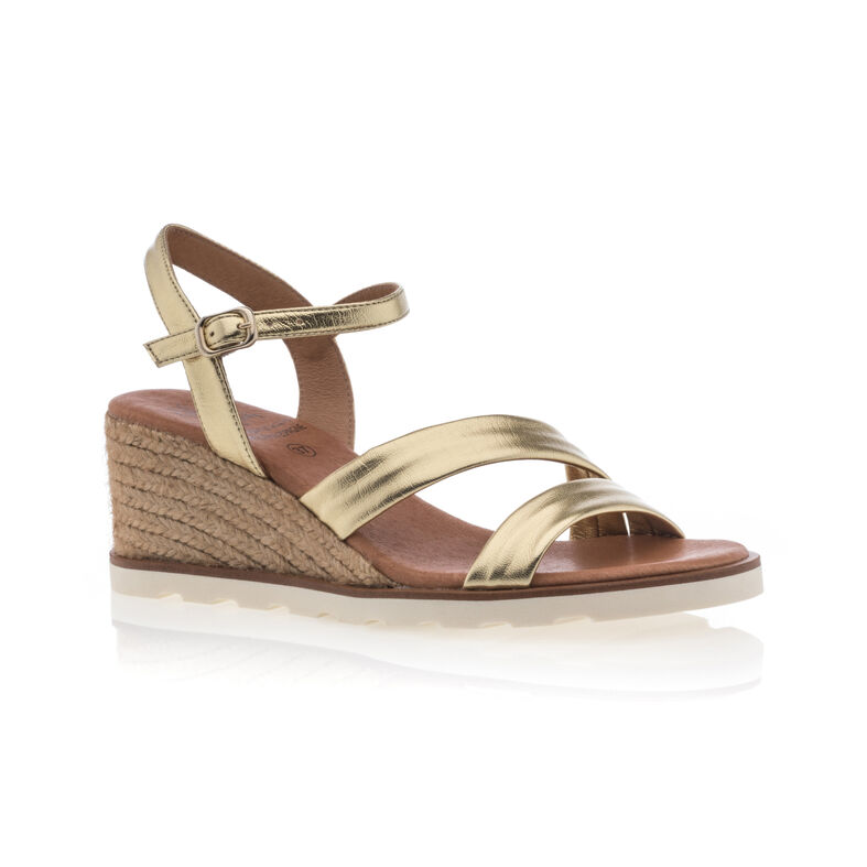 Damskie żółte espadryle/podeszwy ze sznurka
