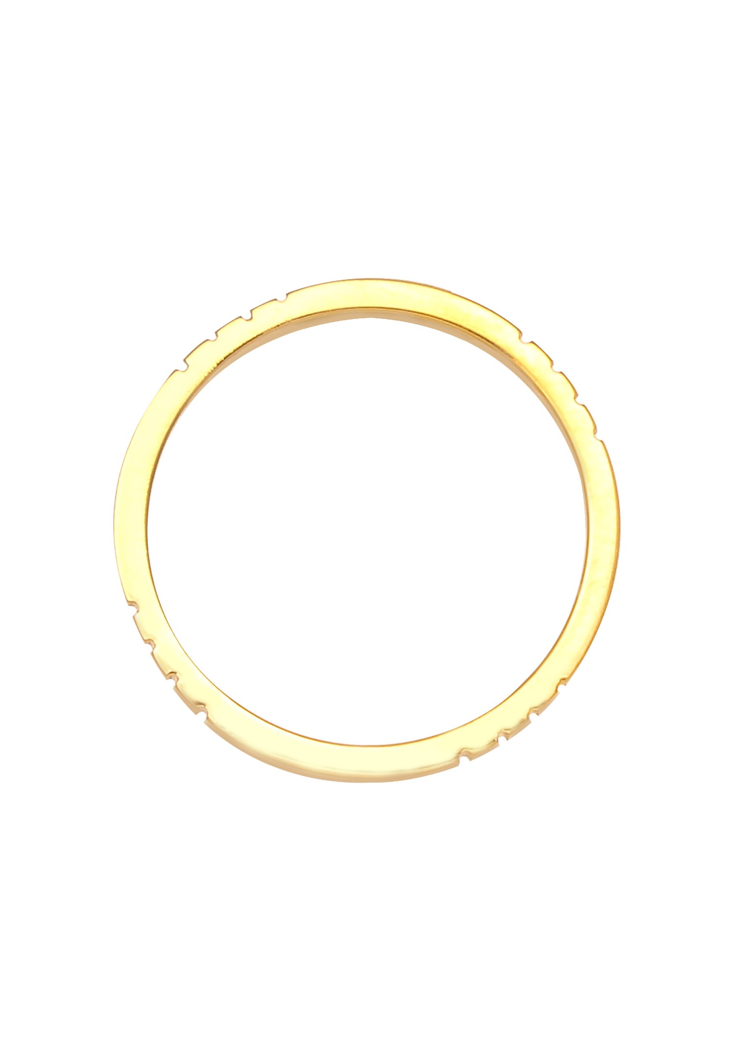 Elli Femmes pile bande tendance en argent sterling 925