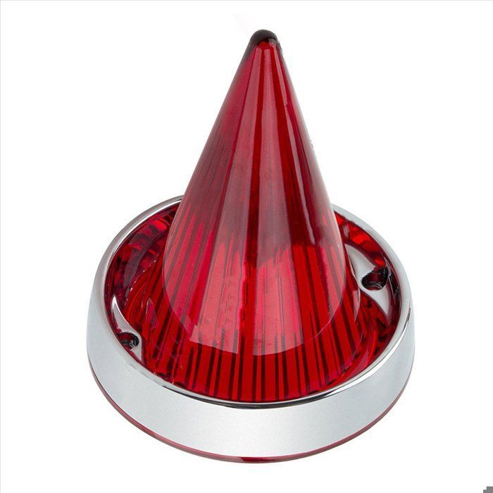 6x Cubierta de lente de intermitente tipo bomba de humo para Touring Road Glide Road Intermitente plano de 3-1/4 pulgadas C