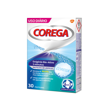 Corega Bio-Active Oxygen -tabletit 30 kpl 30 kpl