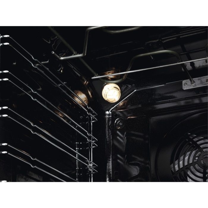 Horno combinado integrable ELECTROLUX con 25 % de vapor y cocción con ventilador - Clase energética A - EOC3S40X