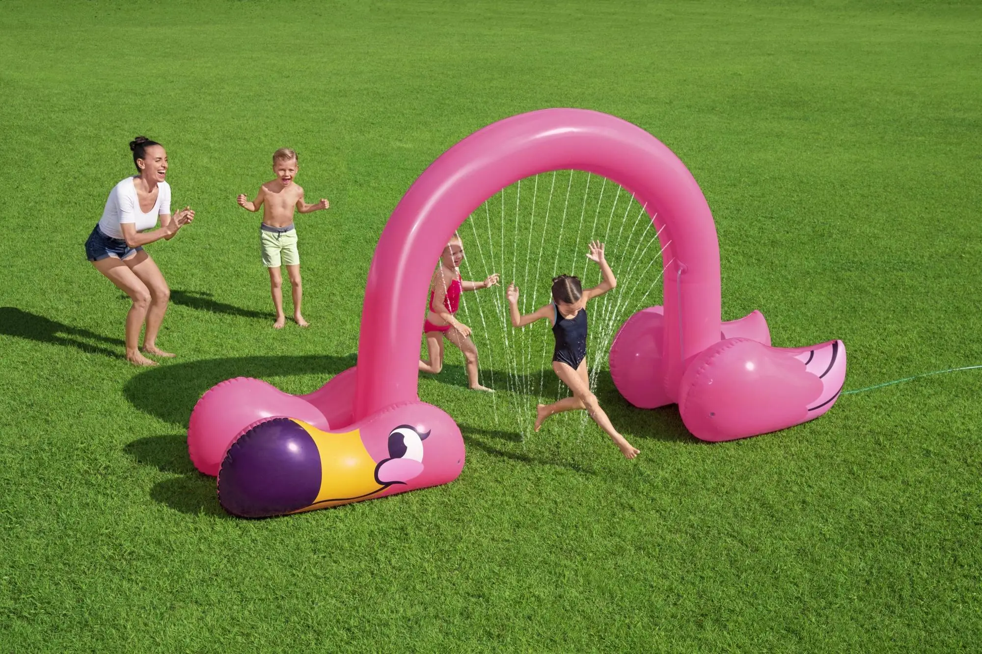 Łuk zraszaczowy dla dzieci H2OGO! Jumbo Pink Flamingo