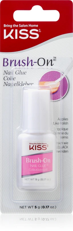 KISS nagų klijai tepami teptuku