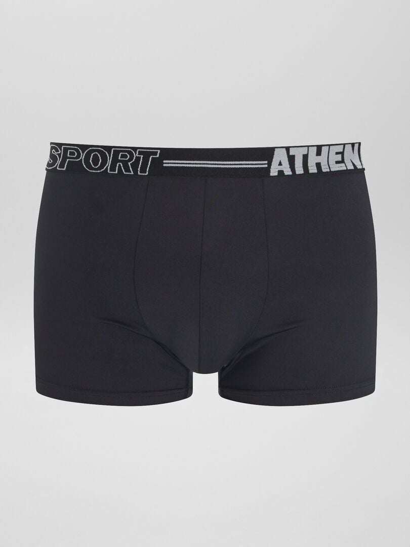 Zestaw 3 bokserek „Athena” – CZARNE