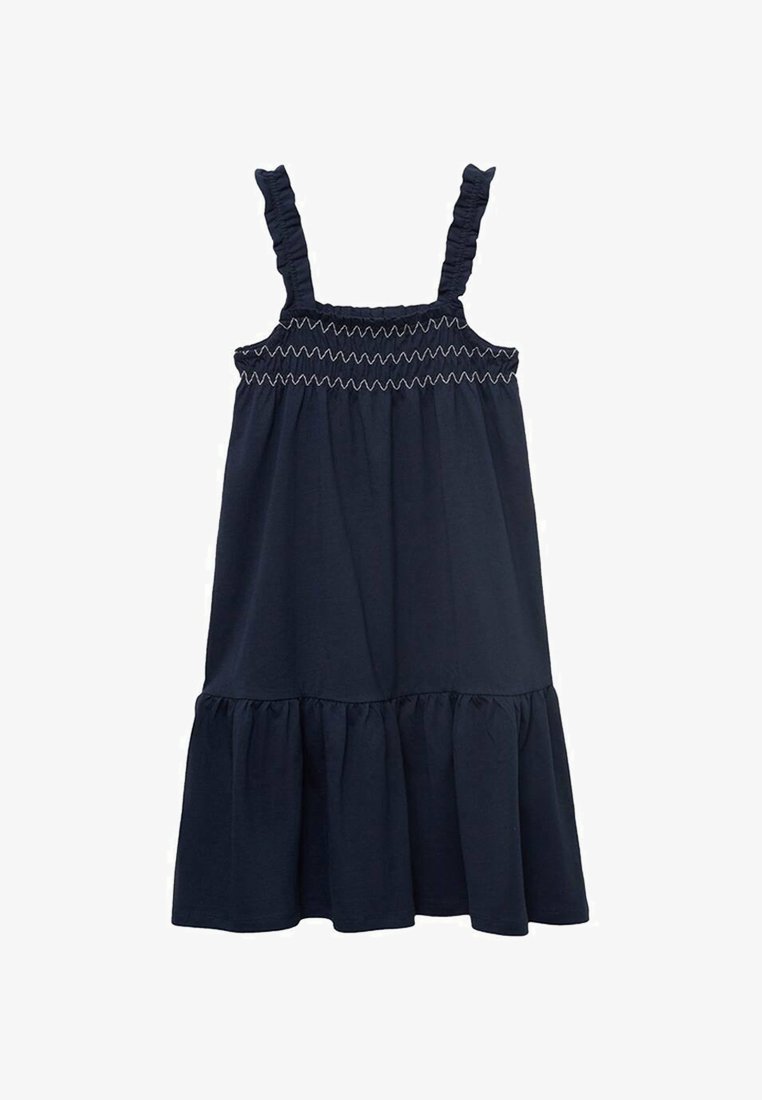 Robe en jean bleu foncé Mango Kids KID AMELIA