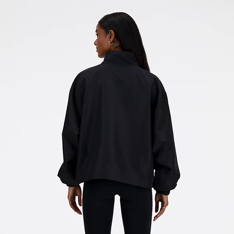 Kurtka oversize Femme Sport Essentials - CZARNA