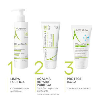 A-Derma Korjaava Voide Ärtyneelle Iholle Dermalibour 100 ml 100 ml