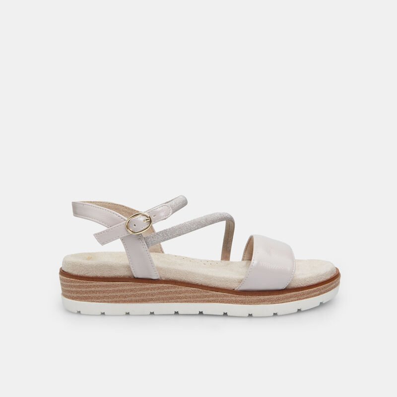 Damsandal med 3 cm platå