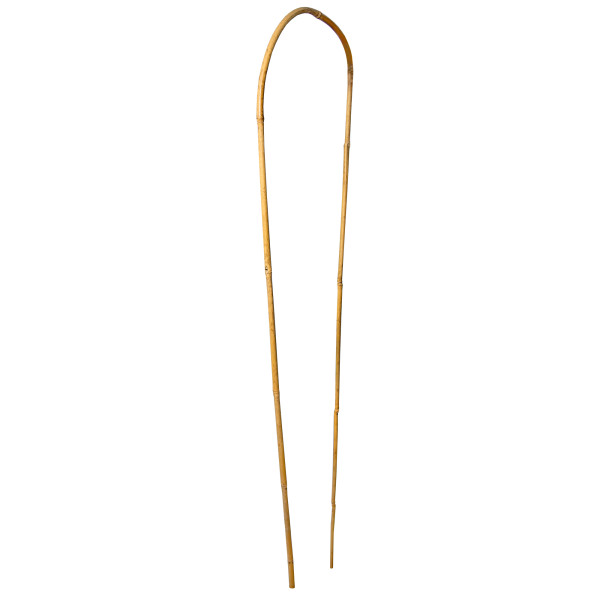 Łuk bambusowy 4iQ Group podpora do roślin 90 cm zestaw 25szt.