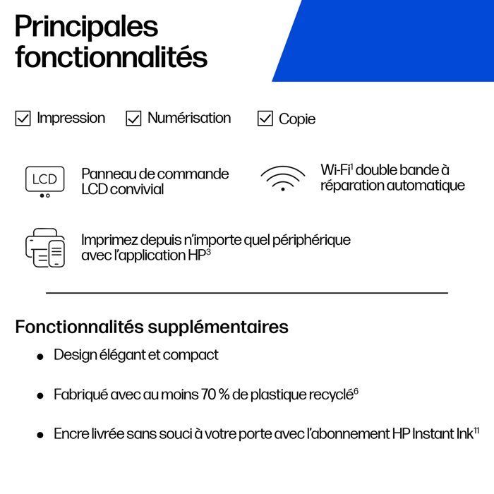 HP DeskJet 2910 All-in-One Farbtintenstrahldrucker – 3 Monate Instant Ink inklusive mit HP+