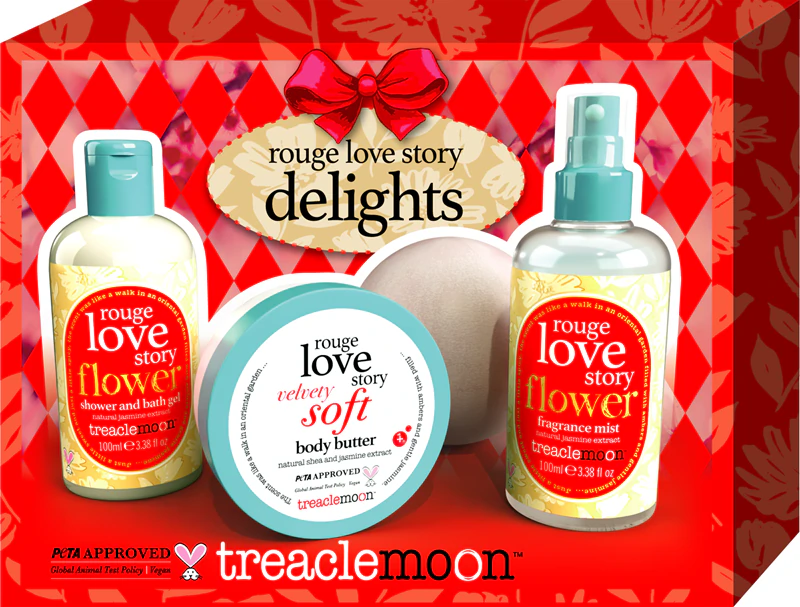 Darčeková sada Treaclemoon Rouge Love Story Delights pre ženy