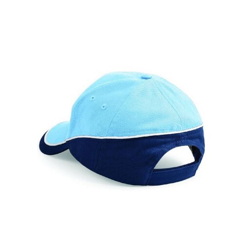  Casquette/visière de compétition Beechfield 100 % coton (lot de 2).