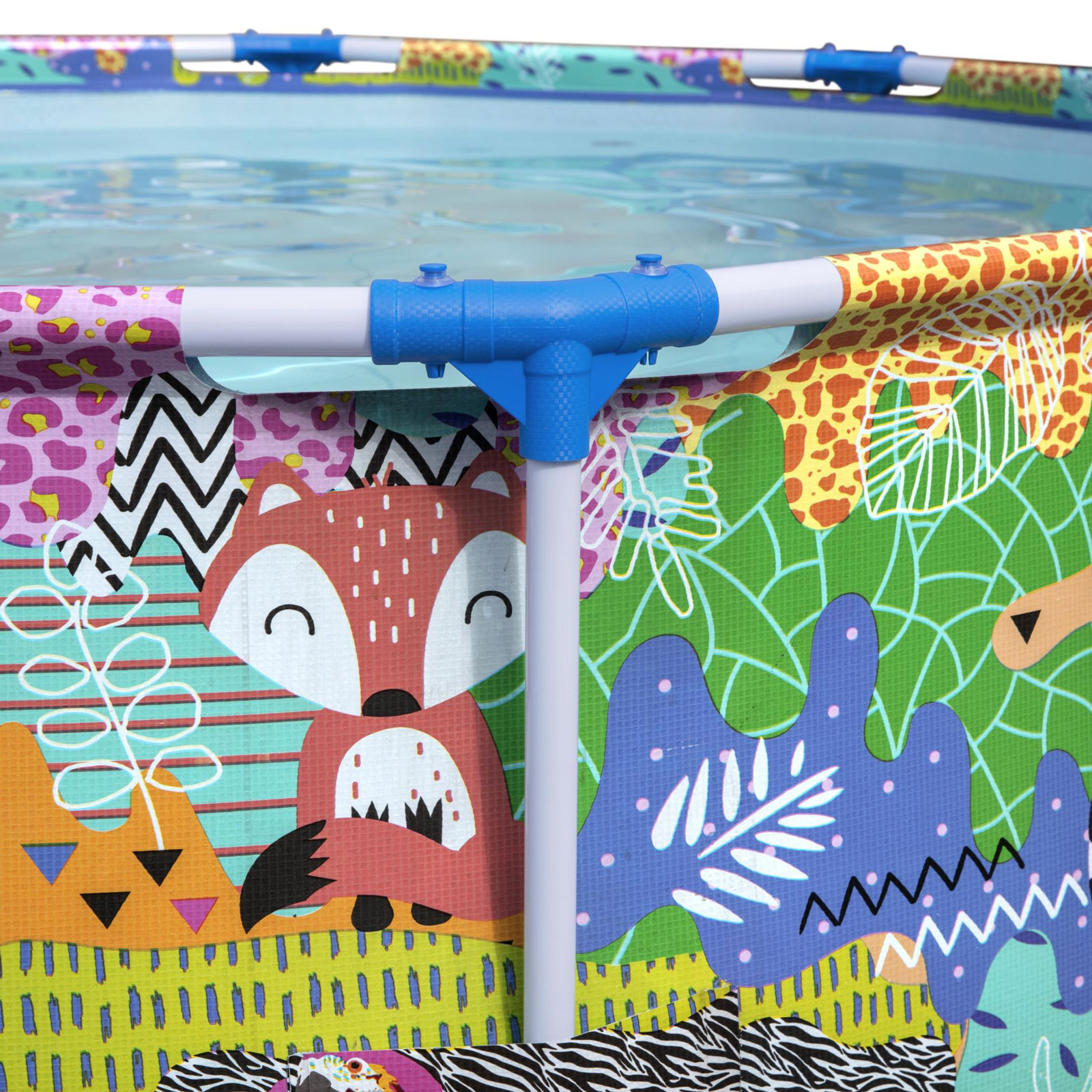 Aftagelig rørformet babypool Bestway Steel Pro 274x66 cm