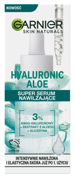 Garnier Skin Naturals Hyaluronic Aloe Super Serum Ujędrniające z kwasem hialuronowym