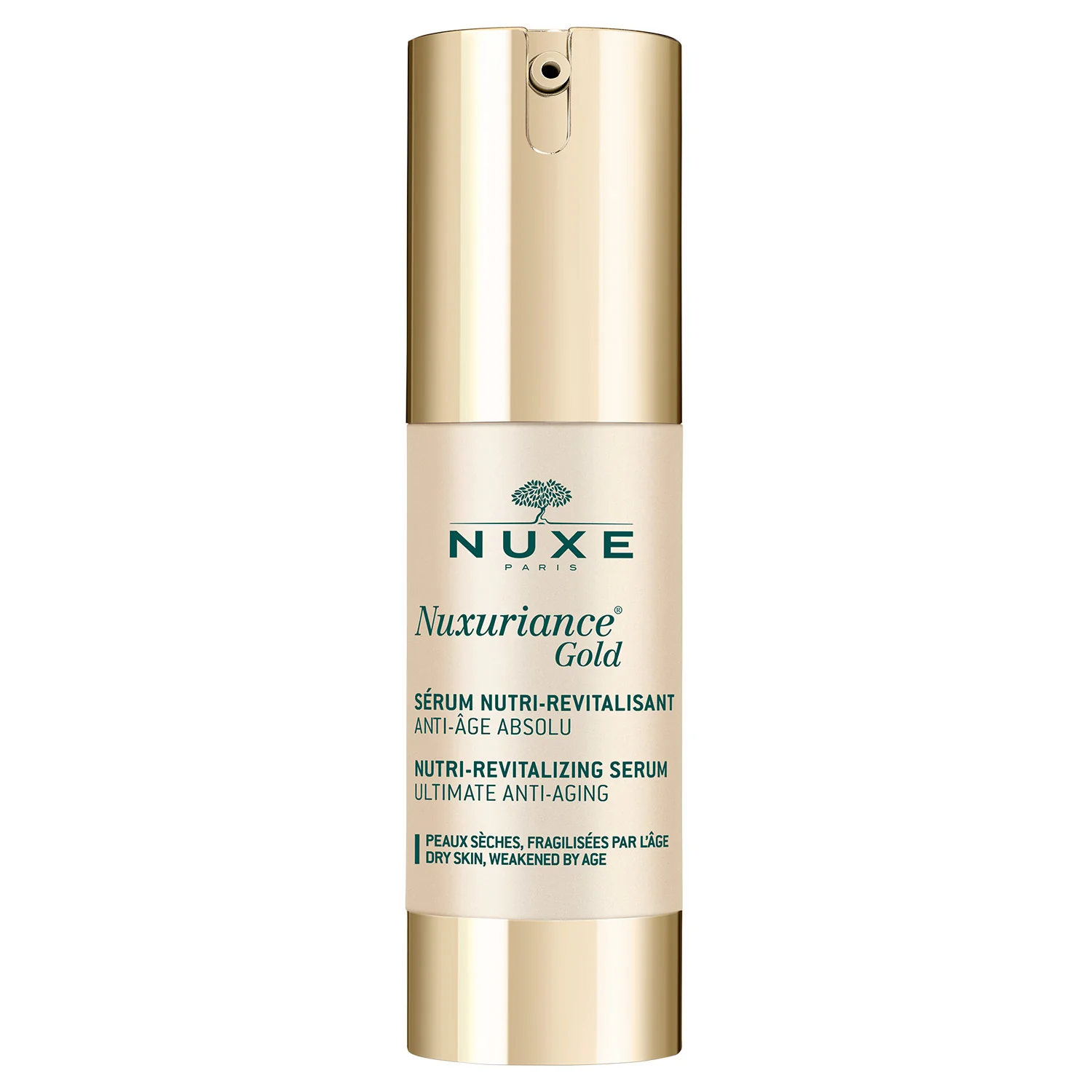 Nuxuriance Gold Siero nutriente rivitalizzante - Siero viso antirughe