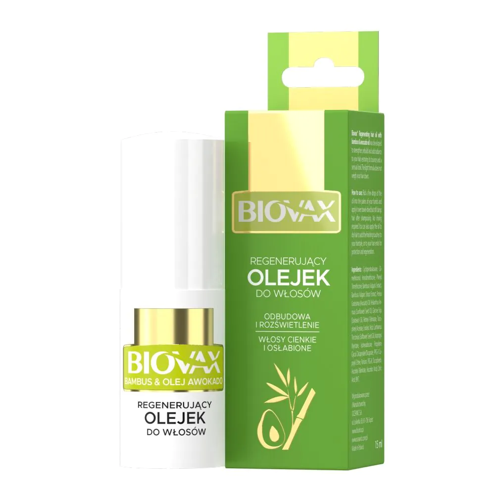 Biovax Eliksir do włosów Bambus & Avocado