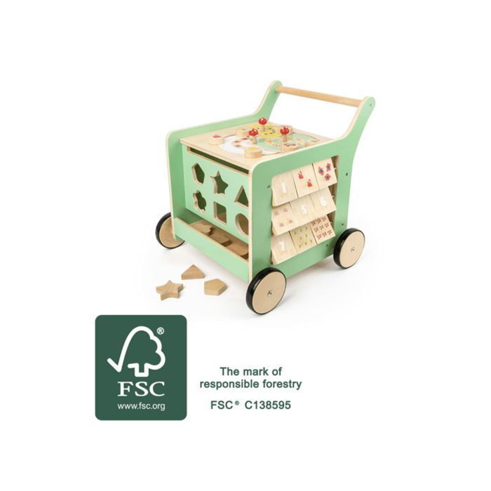 Walker - Move it! - FSC® certified wood - Simple design - Versatile activities - Enhanced safety