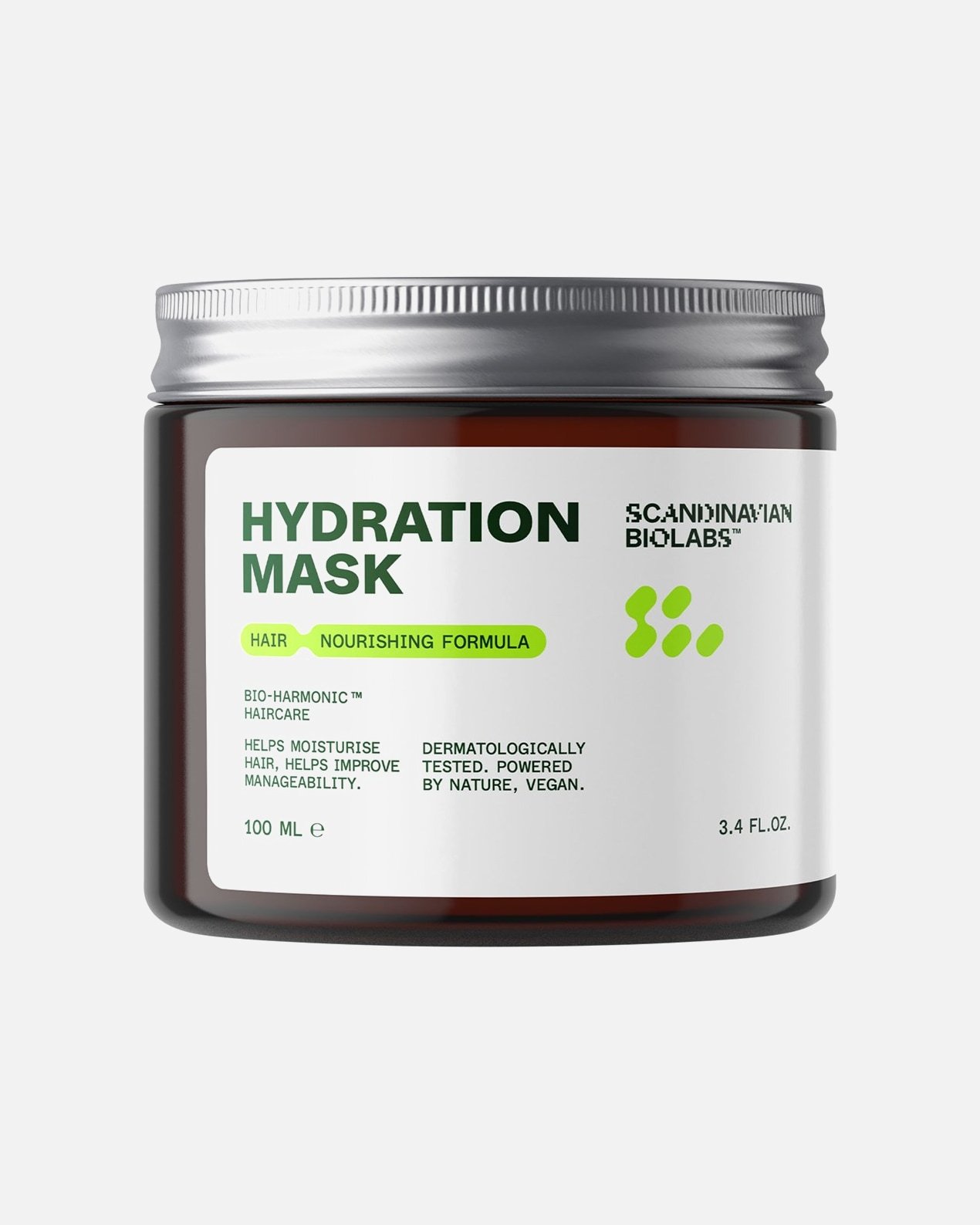 „Scandinavian Biolabs“ drėkinamoji plaukų kaukė – 120 ml